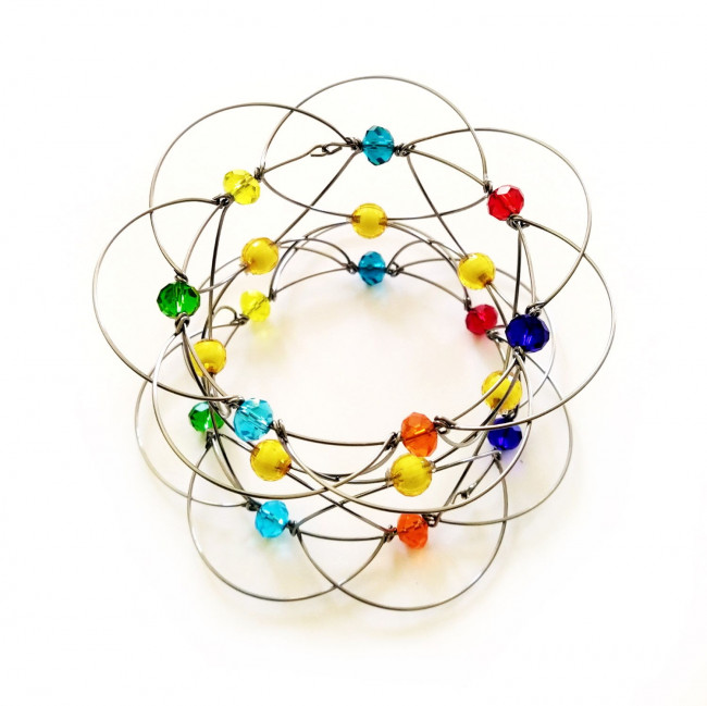 Розвиваюча антистрес іграшка «LOGOS 5 в 1» кришталь семикольоровий Розвиваюча антистрес іграшка «LOGOS 5 в 1» кришталь семикольоровий