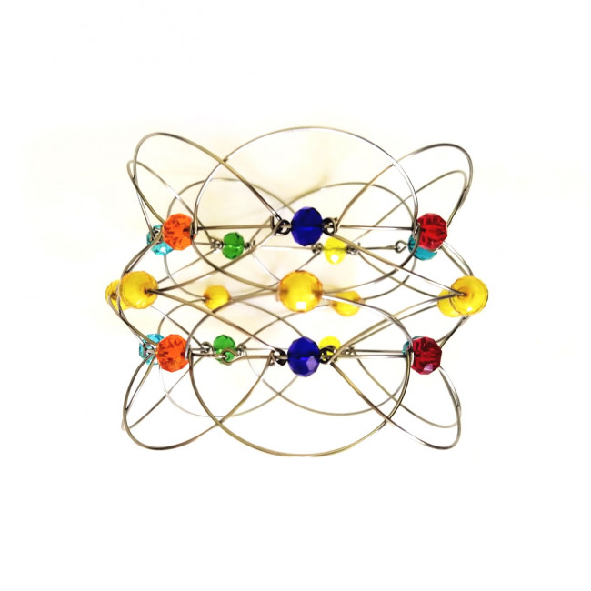 Розвиваюча антистрес іграшка «LOGOS 5 в 1» кришталь семикольоровий Розвиваюча антистрес іграшка «LOGOS 5 в 1» кришталь семикольоровий