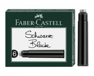 Картриджи Faber-Castell 6шт Интернациональные короткие