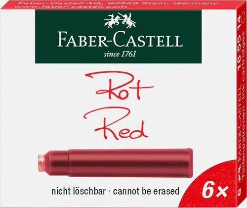 Картриджі інтернаціональні короткі Faber-Castell 6шт Картриджі інтернаціональні короткі Faber-Castell 6шт