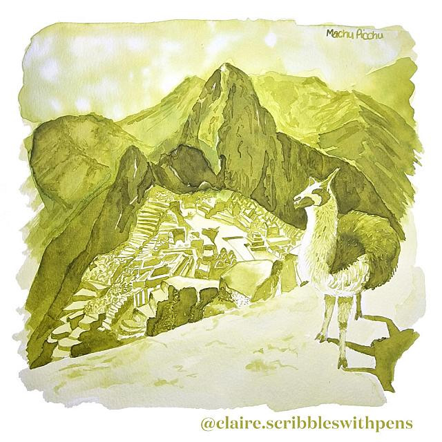 Чернила в флаконе Diamine Ink 30 Wonders of the World