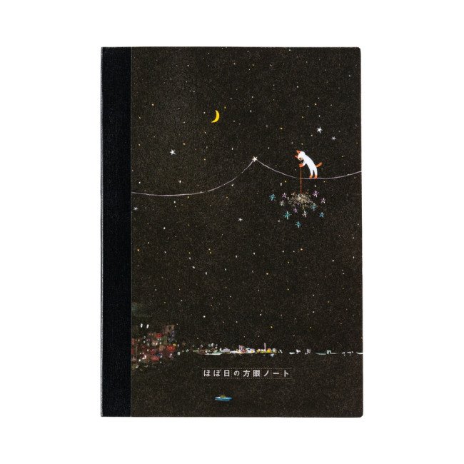 Блокнот Hobonichi Graph Notebook 3.7mm Grid 288p Another night of falling star sparklers