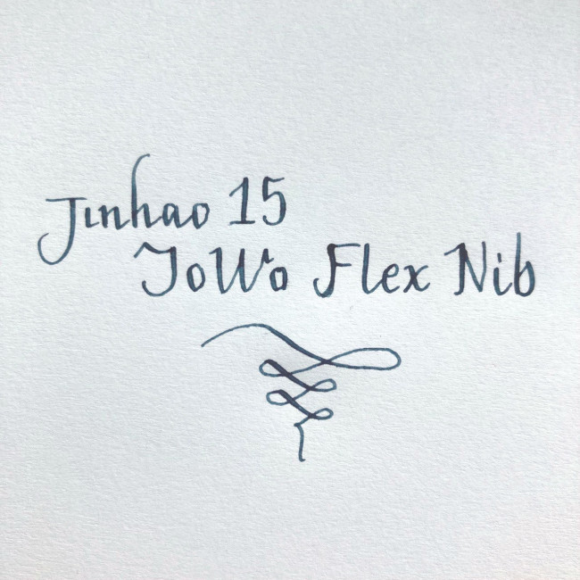 Jinhao 15 Black JoWo Flex Nib