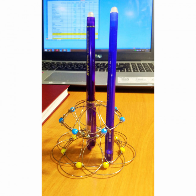 Развивающая антистресс игрушка «МЕТАМОРФОЗА 5 в 1» пластик сине-желтая Развивающая антистресс игрушка «МЕТАМОРФОЗА 5 в 1» пластик сине-желтая