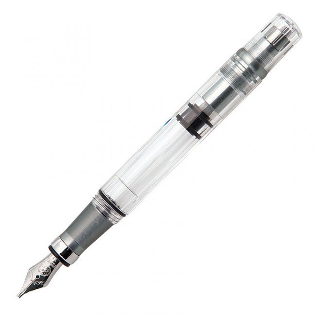 Перьевая ручка TWSBI Diamond 580ALR Nickel Gray Демонстратор Перьевая ручка TWSBI Diamond 580ALR Nickel Gray Демонстратор