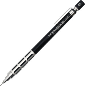  Механический карандаш Pentel Graph 1000CS Black чертежный
