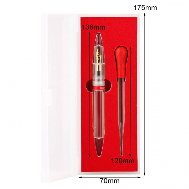 Перова ручка Moonman M2 Eyedropper демонстратор 