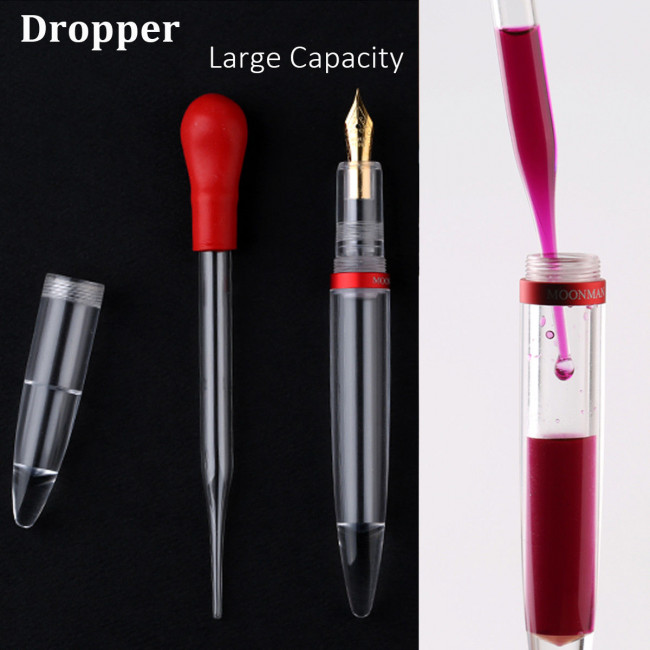 Перьевая ручка Moonman M2 Eyedropper демонстратор 