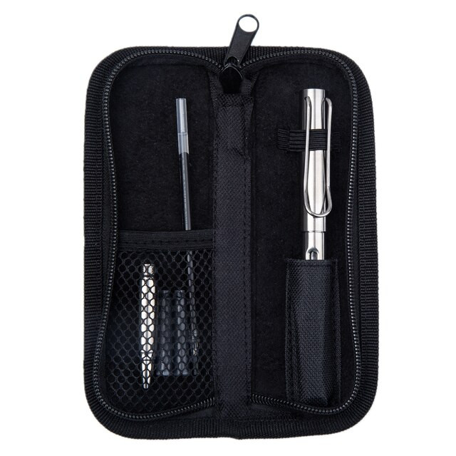 Перьевая-шариковая ручка Warhero Titanium Alloy Полированная