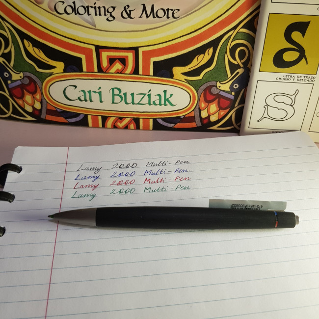 Мультисистемная ручка Lamy 2000 Multi-pen 4 в 1