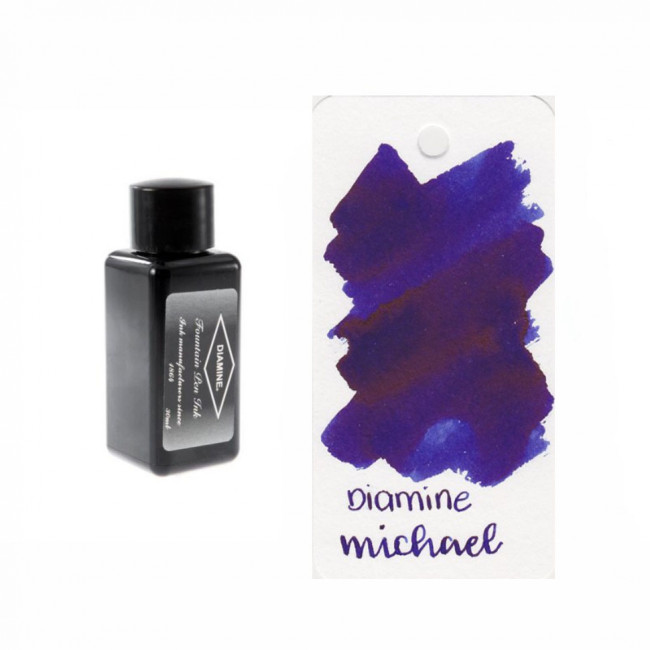 Чернила Diamine Ink 30мл Deep Dark для перьевой ручки насыщенные цвета