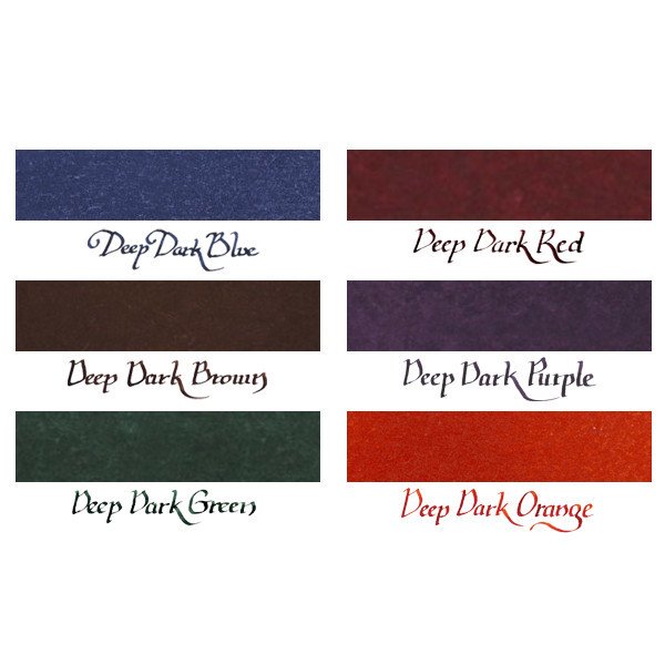 Чернила Diamine Ink 80мл Deep Dark для перьевой ручки Насыщенные цвета Чернила Diamine Ink 80мл Deep Dark для перьевой ручки Насыщенные цвета