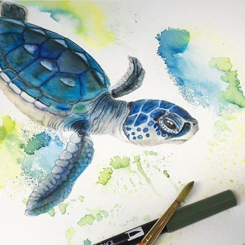 Набор маркеров Tombow ABT Dual Brush Pen Set 6шт