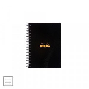 Блокнот Rhodia Business Book A5 в твердой обложке для перьевых ручек
