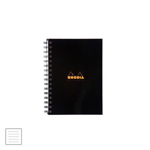 Блокнот Rhodia Business Book A5 в твердой обложке для перьевых ручек Блокнот Rhodia Business Book A5 в твердой обложке для перьевых ручек