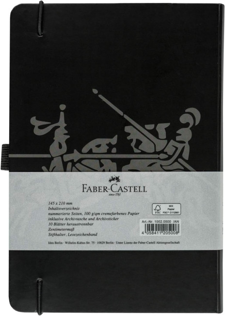 Блокнот Faber-Castell Notepad A5 в клетку
