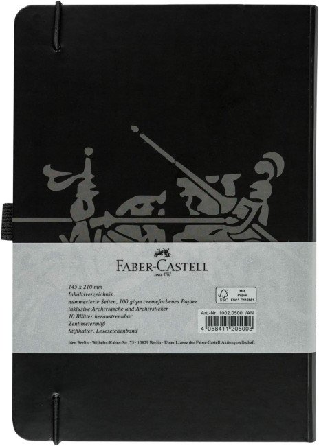 Блокнот Faber-Castell Notepad A5 в клетку
