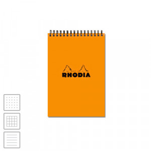 Блокнот Rhodia Classic A5 на пружине для перьевых ручек Блокнот Rhodia Classic A5 на пружине для перьевых ручек