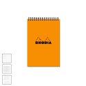 Блокнот Rhodia Classic A5 на пружине для перьевых ручек