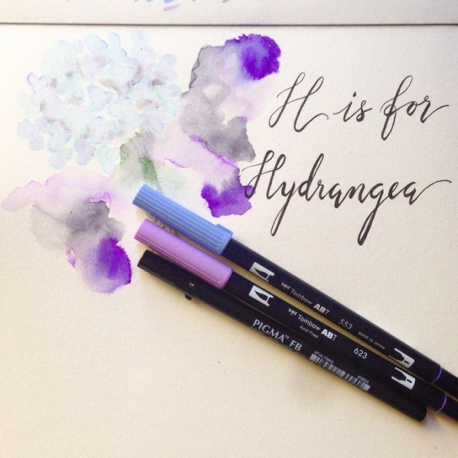 Набор маркеров Tombow ABT Dual Brush Pen Set 18шт Набор маркеров Tombow ABT Dual Brush Pen Set 18шт