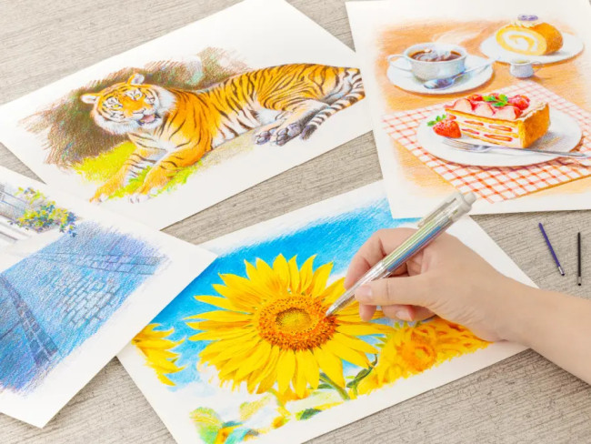 Мульти-карандаш Pentel Art Multi8 Lead Holder Set 2mm